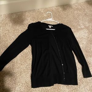 Halogen 3/4 length sleeve cardigan